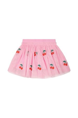 pink cotton skirt STELLA McCARTNEY KIDS | TW7011Z272651CEM